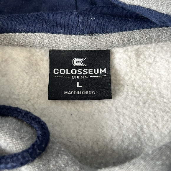 Colosseum Auburn Tigers Gray Large Men’s Hoodie - Picture 6 of 7
